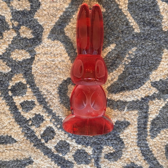 Joe Ledbetter Mr. Bunny Glass Figurine IKEA 2018 Limited Edition Collectible - Picture 7 of 10